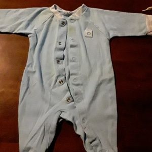 One piece  outfit  -- Lion  Blue color.